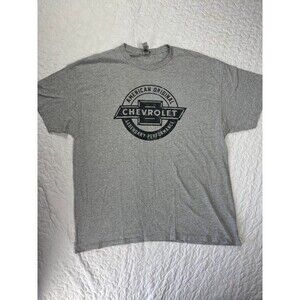 Chevrolet American Original Legendary Performance Gray T-Shirt Size XL